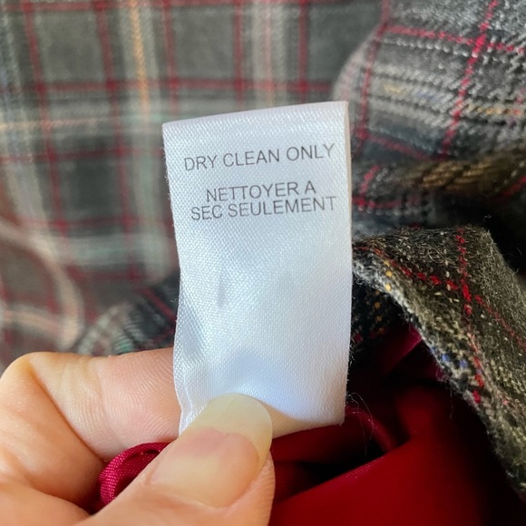 Nanette Lepore Anthropology plaid wool midi skirt NEVER WORN NWOT A+ sz 6 - Picture 12 of 14